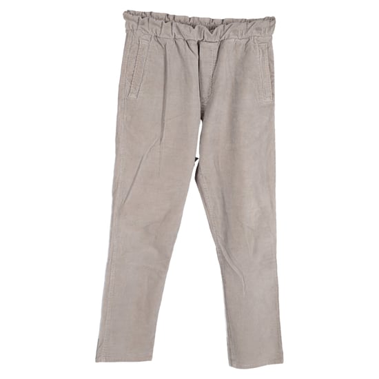 Bottega Veneta Straight Leg Pants in Grey Corduroy - Image 1