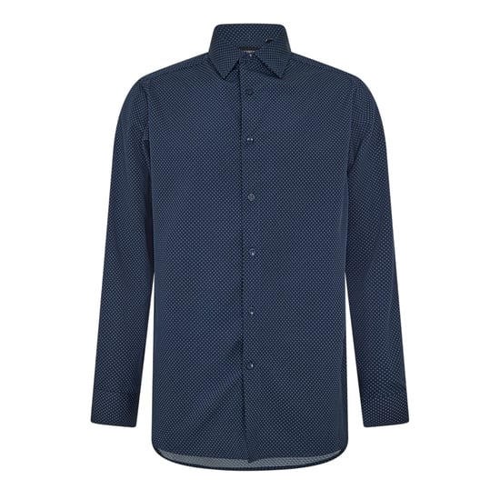Scotch And Soda Mens Stripe Long-Sleeved Shirt (Navy) - Image 1