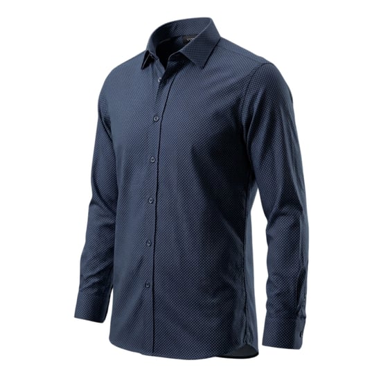 Scotch And Soda Mens Stripe Long-Sleeved Shirt (Navy) - Image 3