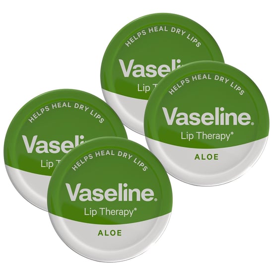Vaseline Lip Therapy Petroleum Jelly, Aloe Vera 20gm Hydrating Lip Balm, 4 Pack - Image 1