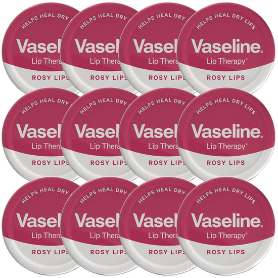 Vaseline Lip Therapy Rosy Lips 20gm Petroleum Jelly Tinted Lip Balm, 12 Pack - Image 1