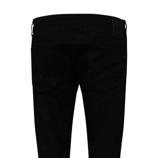 Replay Vanliga raka jeans för män (Svart) - Image 4