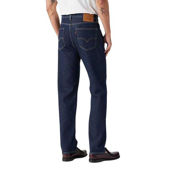 Levis Mens 505 Deepest Denim Straight Leg Jeans (Blue) - Image 3