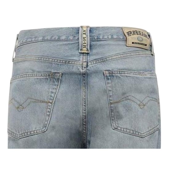 Replay Denim Rechte Jeans Heren (Blauw) - Image 3