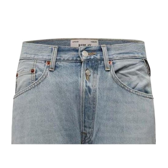 Replay Denim Rechte Jeans Heren (Blauw) - Image 4