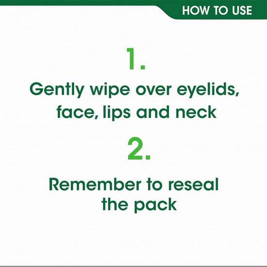 Simple Age-Resisting Cleansing Wipes Green Tea 20 Wipes, Pack of 6 for Sensitive Skin - Image 6