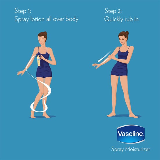Vaseline Intensive Care Cocoa Radiant Spray Body Moisturiser 190ml 9 Pack - Image 2