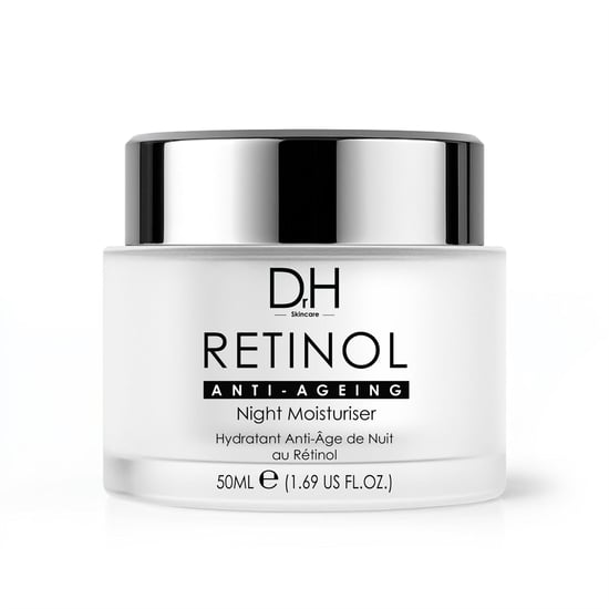 Dr H Retinol Anti-Ageing Night Moisturiser 50ml for Fine Lines, Wrinkles, Loss of Firmness - Image 3