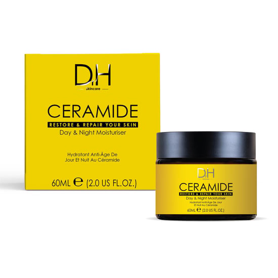 Dr H Ceramide Day & Night Moisturiser 60ml for Loss of Firmness, Dryness - Image 1