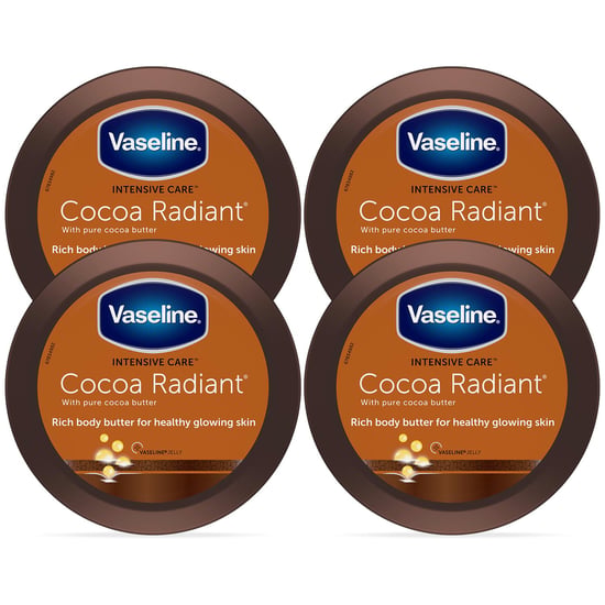 Vaseline Intensive Care Cocoa Body Butter 250ml Dry Skin Moisturiser 4 Pack - Image 1
