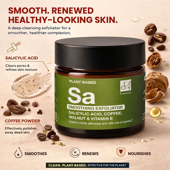 Dr. Botanicals Verzachtende scrub met salicylzuur, koffie, walnoot en vitamine E 60 ml - Image 3