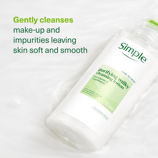 Simple Moisturiser Face Wash & Cleansing Lotion Sensitive Skin Bundle - Image 3