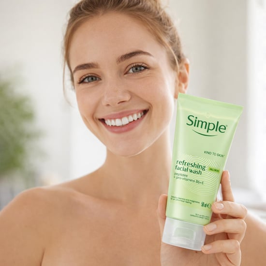 Simple Kind to Skin Soap Free Refreshing Facial Gel Wash, 3 x 50ml - Image 3