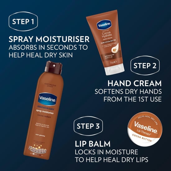 Vaseline Lip Therapy Cocoa Butter 20gm Petroleum Jelly Dry Lip Treatment, 6 Pack - Image 2