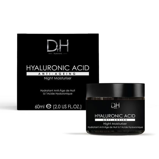 Dr H Anti-Ageing Hyaluronic Acid Facial Serum 30ml + Hyaluronic Acid Night Moisturiser 60ml for Dryness, Fine Lines, Wrinkles - Image 2