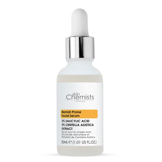 skinChemists Gezichtsserum voor de huid met onzuiverheden: 2% salicylzuur, 3% Centella Asiatica, 30 ml - Image 4