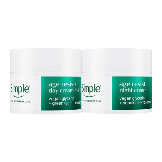 Simple Age Resist+ Day & Night Cream Anti-Ageing Bundle 50ml - Image 1