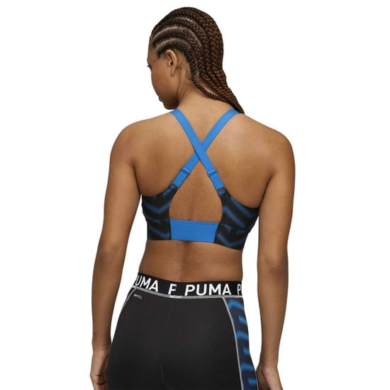 Puma Dames Individualblaze Eversculpt sportbeha (ZWART/BLAUW) - Image 4