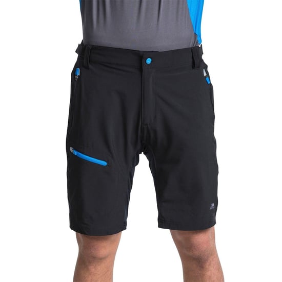 Trespass Heren Malaki Slim Wandel Bibshorts (Zwart) - Image 4