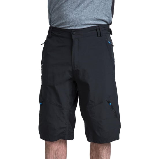 Trespass Heren Malaki Slim Wandel Bibshorts (Zwart) - Image 5