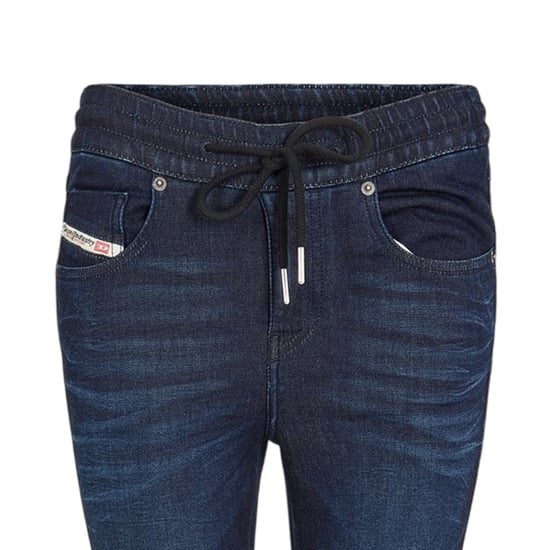 Diesel Dames Gewassen Denim Tailored Jeans (Blauw Denim) - Image 3