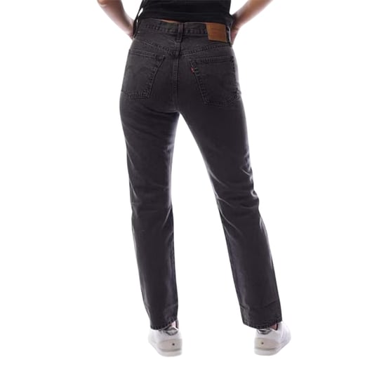 Levis 501-denimjeans met 5 zakken voor dames (Zwart) - Image 2