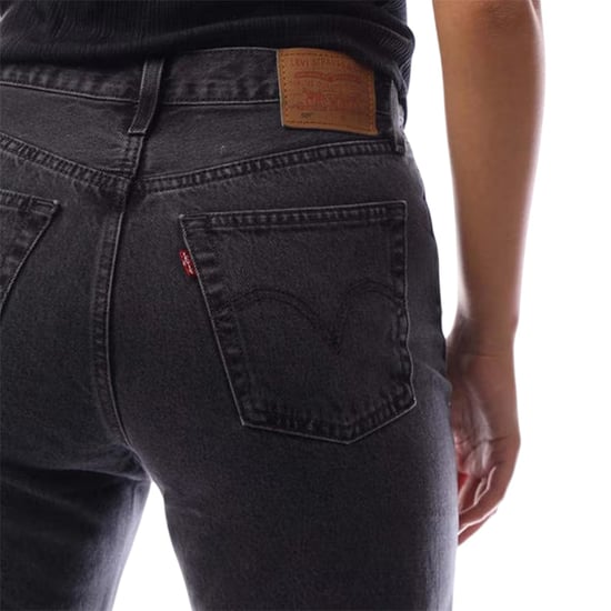 Levis 501-denimjeans met 5 zakken voor dames (Zwart) - Image 3