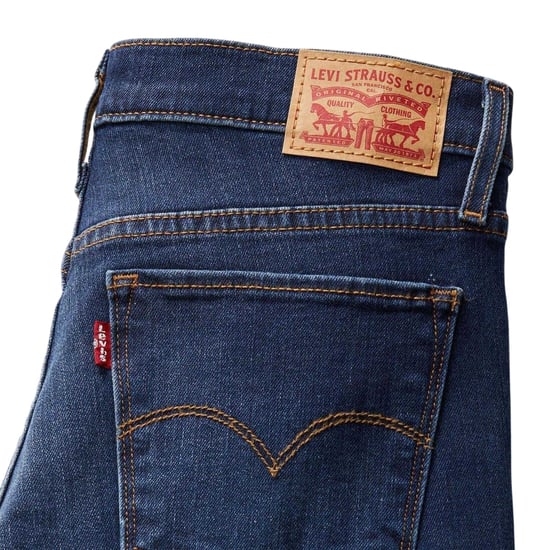 Levis Womens/Ladies 312 Shaping Jeans (Blue) - Image 4
