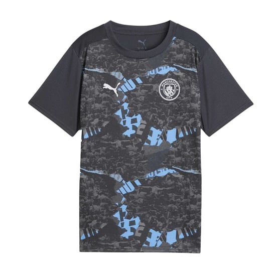 Puma Manchester City FC voetbalshirt voor kinderen, Prematch 24/25 (Koel Grijs) - Image 2