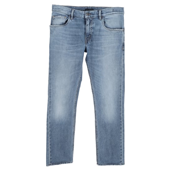 Prada Low-Rise Jeans in Blue Cotton Denim - Image 1