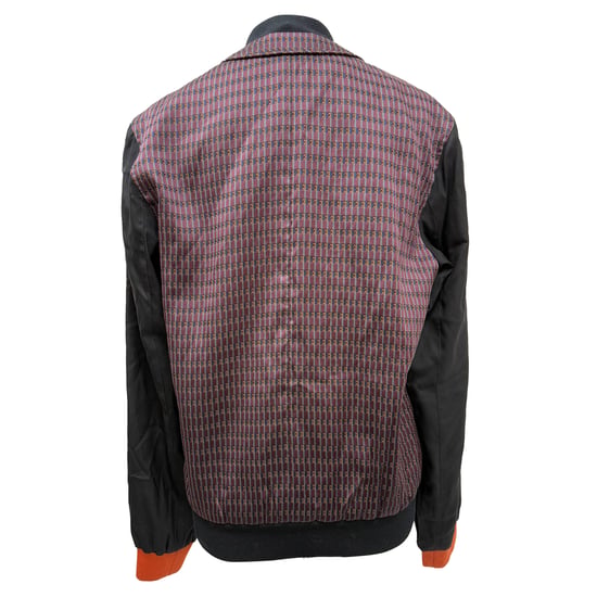 Lanvin Patterned Zipped Bomber Jacket in Multicolor Polyester - Image 3