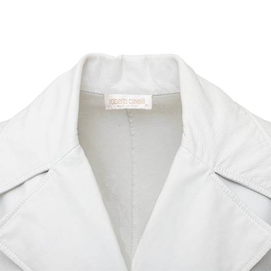 Roberto Cavalli lange leren jas - jaren 2000 - Image 4