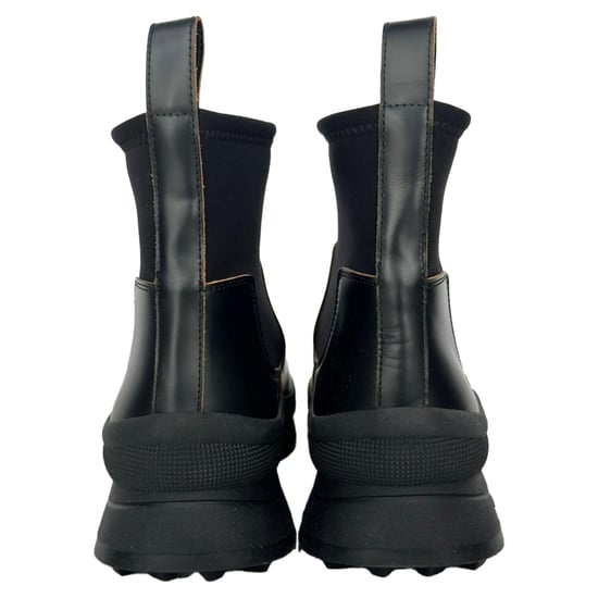 Jil Sander Chelsea Ankle Boots in Black Leather - Image 3