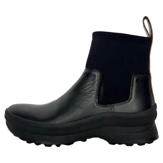 Jil Sander Chelsea Ankle Boots in Black Leather - Image 4