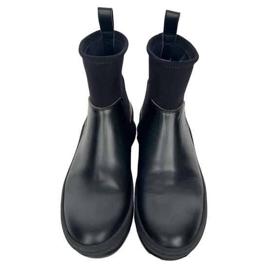 Jil Sander Chelsea Ankle Boots in Black Leather - Image 5