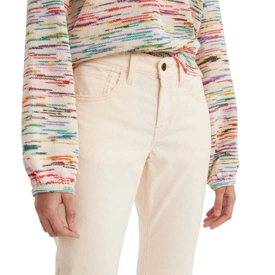 Levis Middy katoenen bootcut-jeans voor dames (Crème) - Image 3