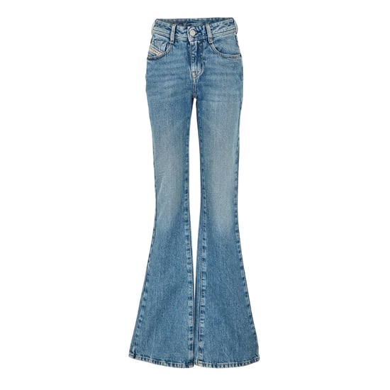 Diesel Ebbey denim bootcut-jeans voor dames (Blauwe Denim) - Image 1