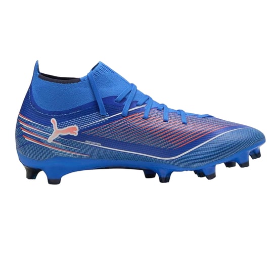 Puma Womens/Ladies Ultra Match+ Firm Ground Football Boots (Blue/White) - Image 1