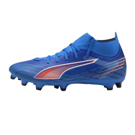 Puma Womens/Ladies Ultra Match+ Firm Ground Football Boots (Blue/White) - Image 2