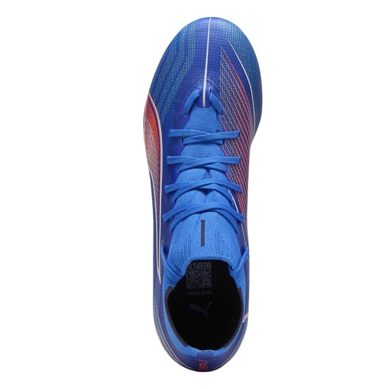 Puma Womens/Ladies Ultra Match+ Firm Ground Football Boots (Blue/White) - Image 3