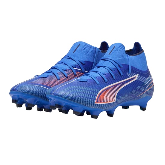 Puma Womens/Ladies Ultra Match+ Firm Ground Football Boots (Blue/White) - Image 5