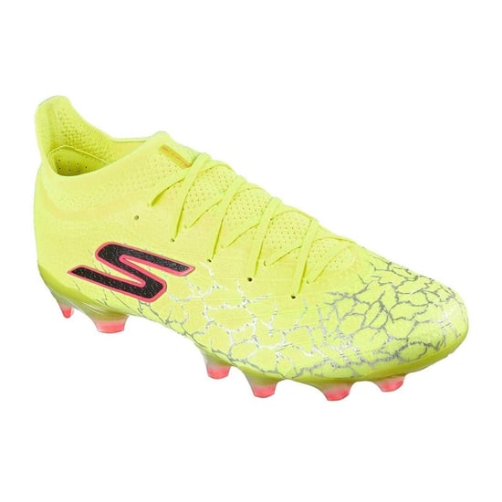 Skechers Pojkar Skx 01 Elite Låg Fast Mark Fotbollsskor (Gul/Svart) - Image 3
