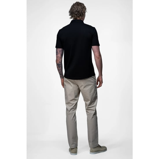 Vercate Strijkvrij poloshirt japanese knitted - - Image 4