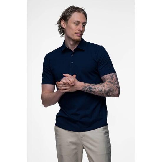 Vercate Strijkvrij poloshirt japanese knitted - - Image 3