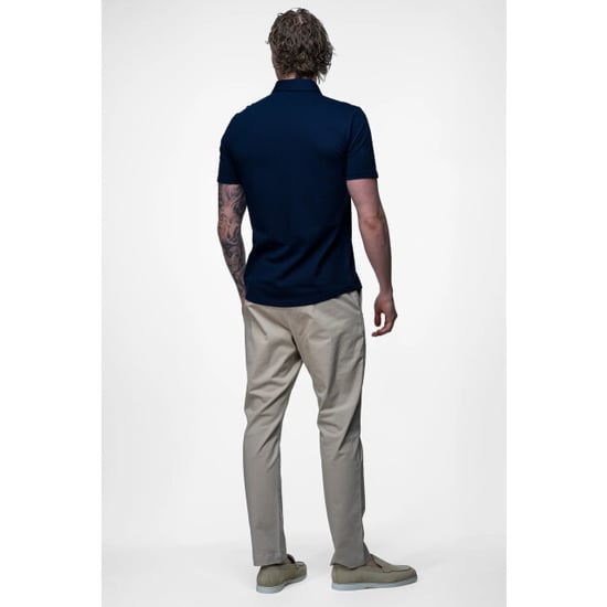 Vercate Strijkvrij poloshirt japanese knitted - - Image 4
