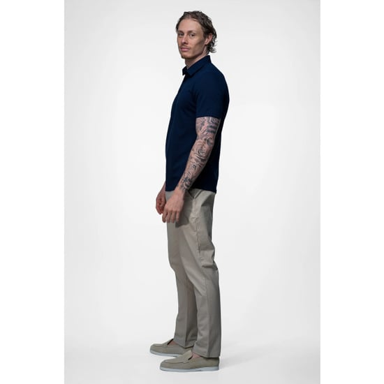 Vercate Strijkvrij poloshirt japanese knitted - - Image 6