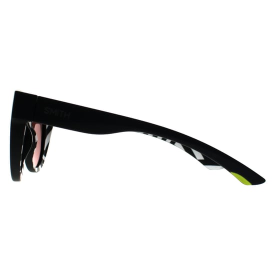 Smith Round Unisex Black White Pattern Chromapop Sun Red Mirror Crusader - Image 3