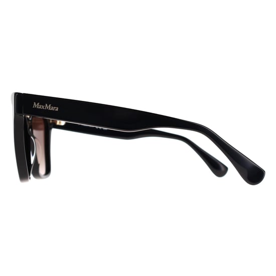Max Mara Cat Eye Womens Shiny Black Brown Gradient MM0089 Spark3 - Image 3