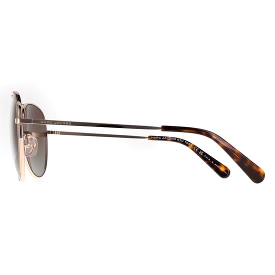 Marc Jacobs Aviator Womens Gold Brown Brown Gradient Polarized MARC 686/S - Image 3