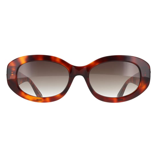 Ted Baker Oval Damars Glans Klassisk Sköldpadda Brun Gradient TB1758 Daisie - Image 1